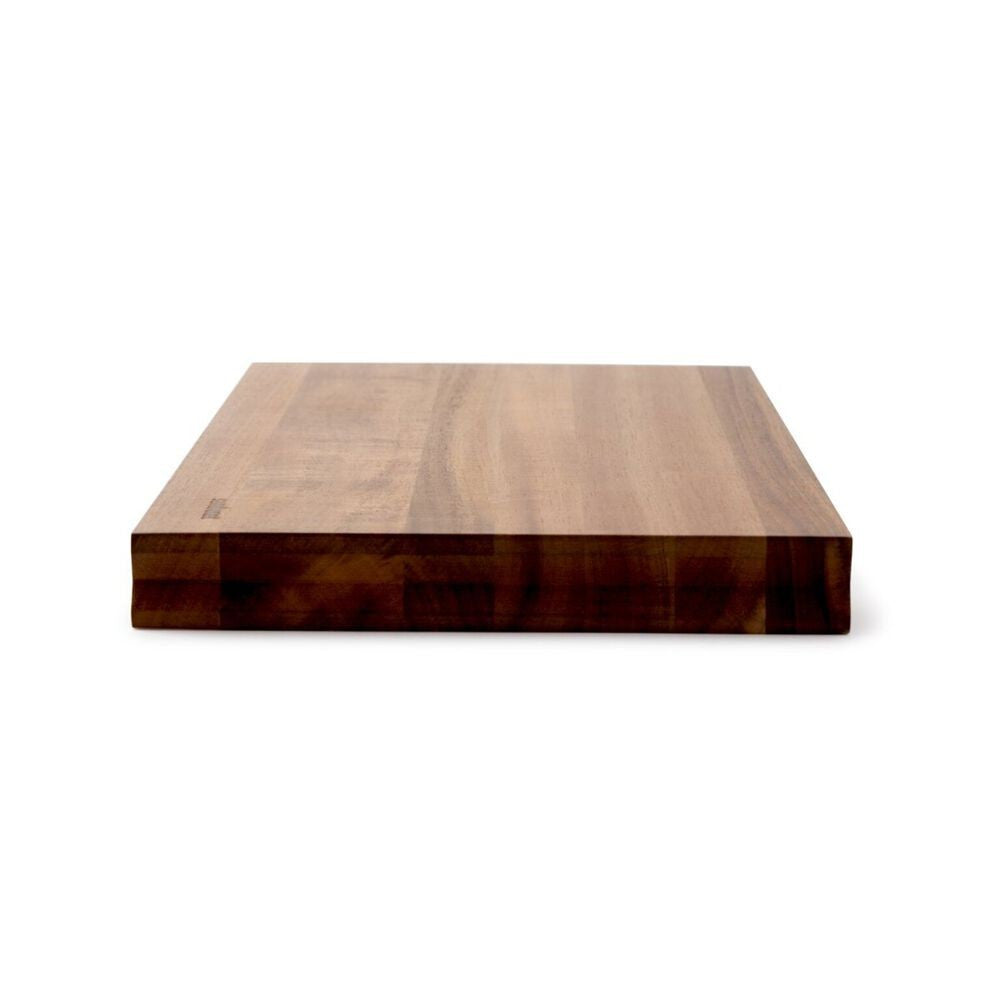46x23 cm - Sambonet Black Edge Tagliere Cucina Magnetico Rettangolare In Legno Di Acacia