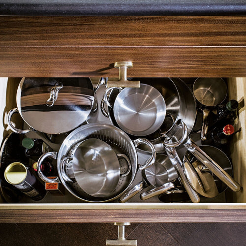 Sambonet Kikka Casseruola Bassa Con Coperchio In Acciaio Inox