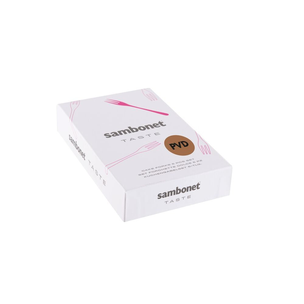 Sambonet Taste Forchettina Dolce In Acciaio Inox - Set 6 Pz