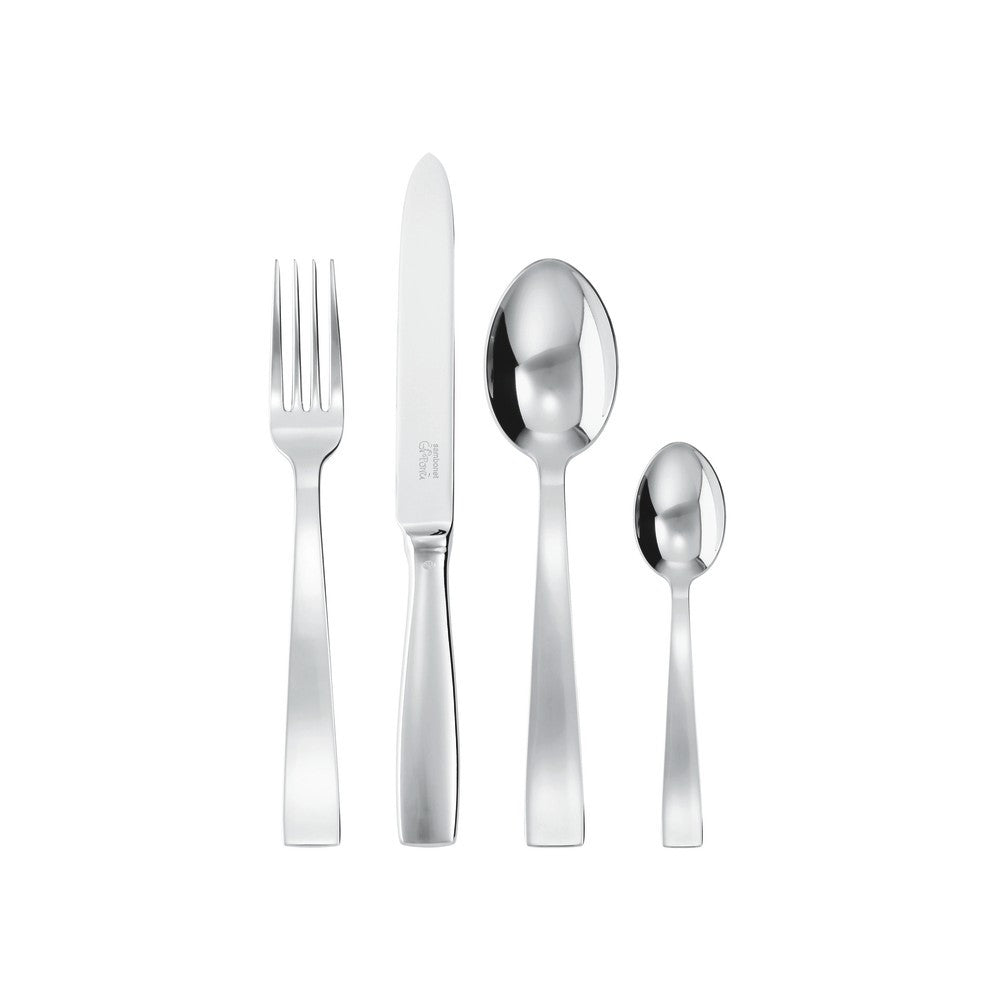 Sambonet Gio Ponti Servizio Tavola In Acciaio Inox - Set 24 Pz