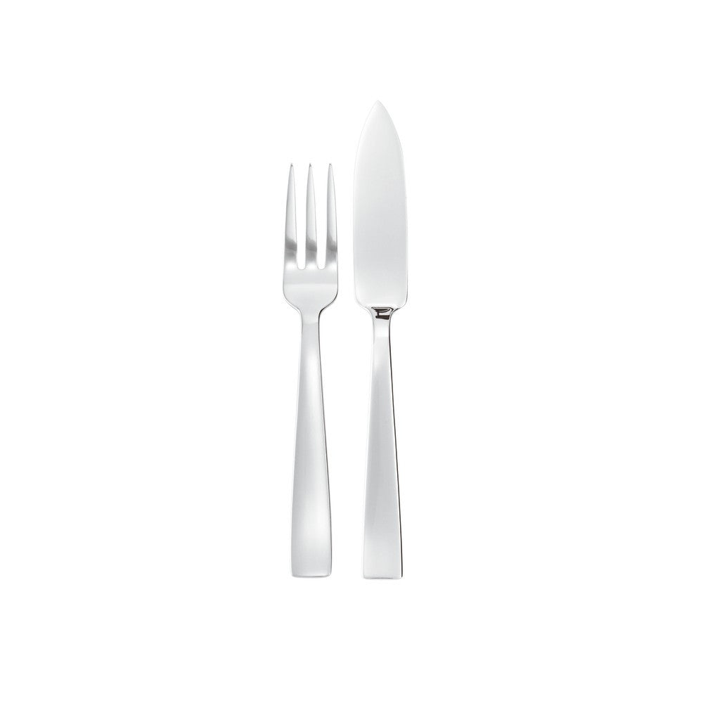 Sambonet Gio Ponti Servizio Posate Pesce In Acciaio Inox - Set 24 Pz