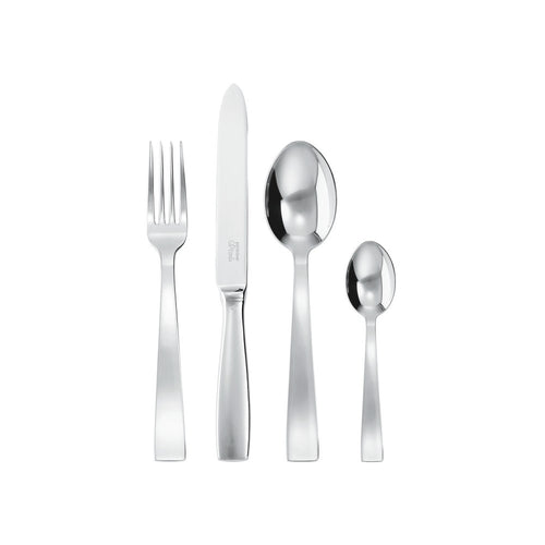Sambonet Gio Ponti Servizio Tavola Monoposto In Acciaio Inox - Set 4 Pz