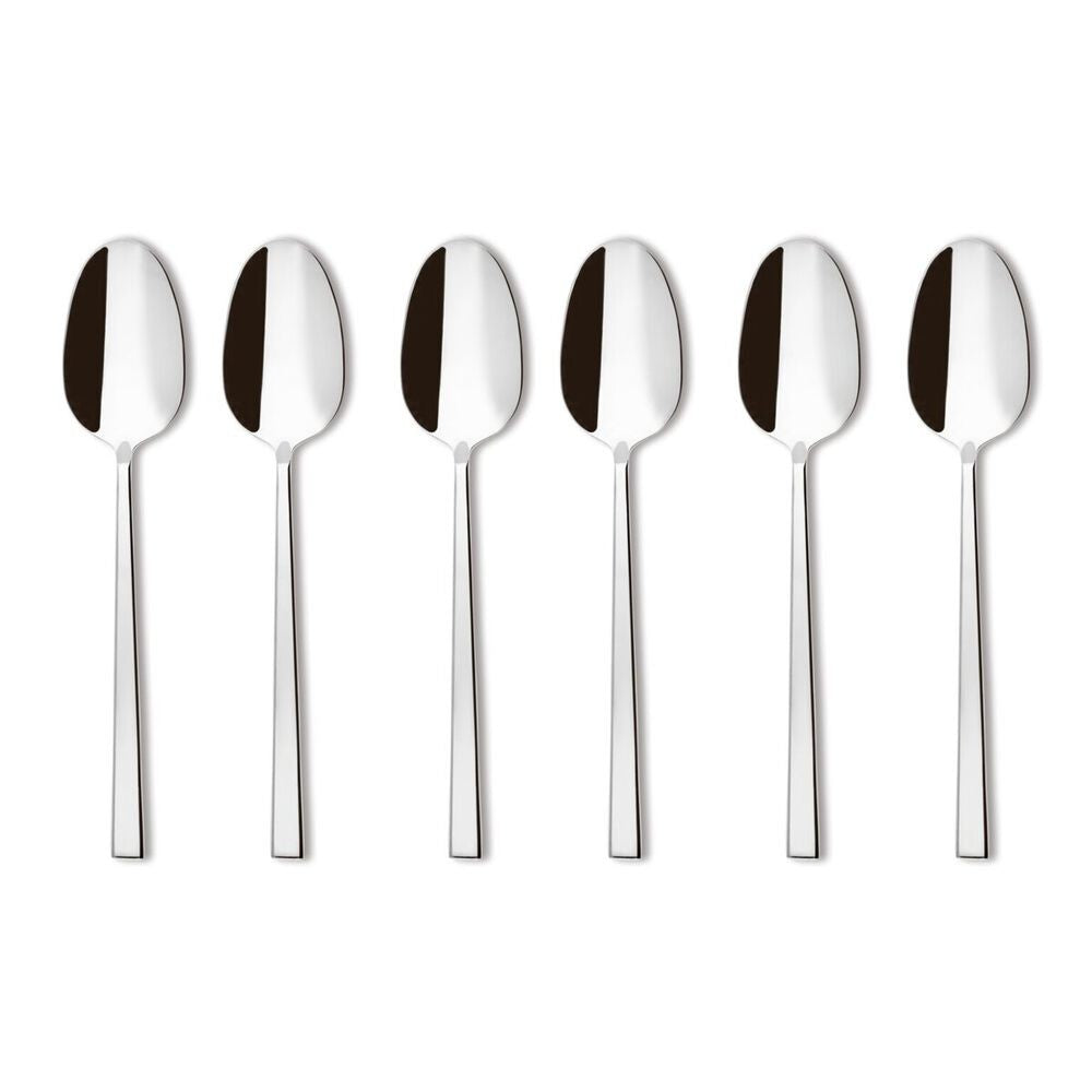 Sambonet Rock Cucchiaini Caffè In Acciaio Inox - Set 6 Pz