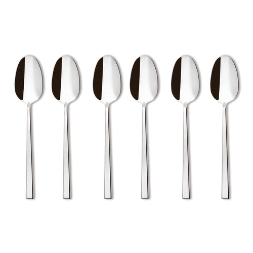 Sambonet Rock Cucchiaini Caffè In Acciaio Inox - Set 6 Pz
