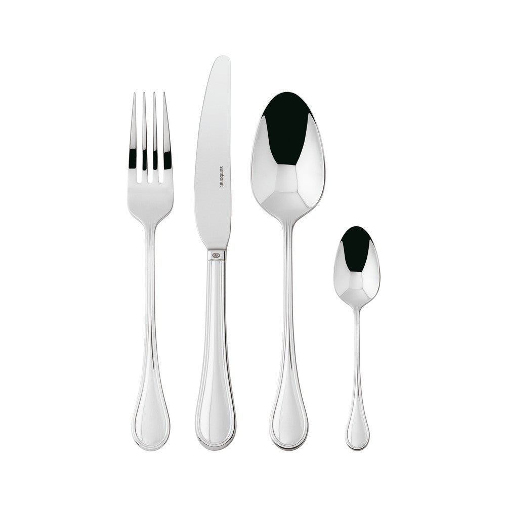 Sambonet Royal Servizio Tavola In Acciaio Inox - Set 48 Pz