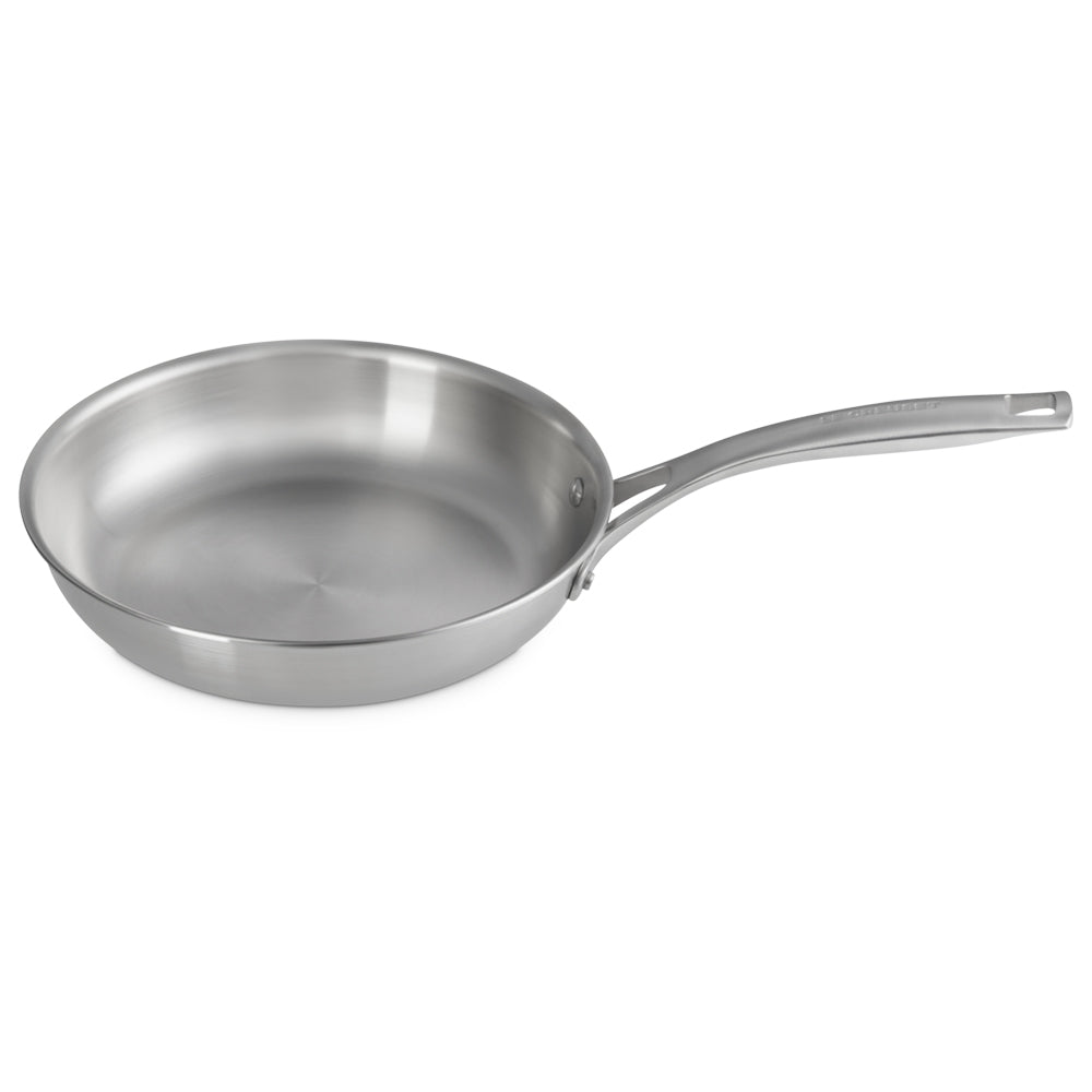 Le Creuset Inox Essential Set Pentole e Padelle In Acciaio Inox Set 3 Pz