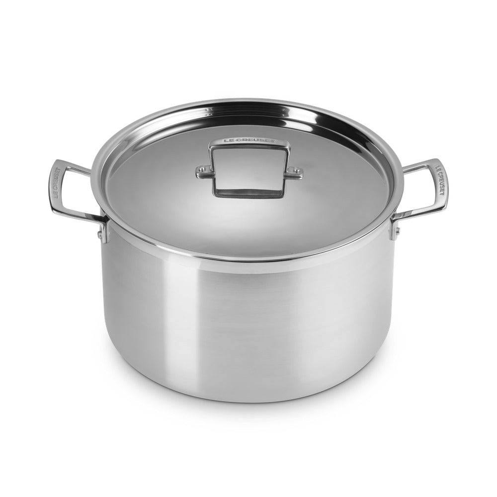 Le Creuset Acciaio Inox Casseruola Alta Con Coperchio In Acciaio Inox