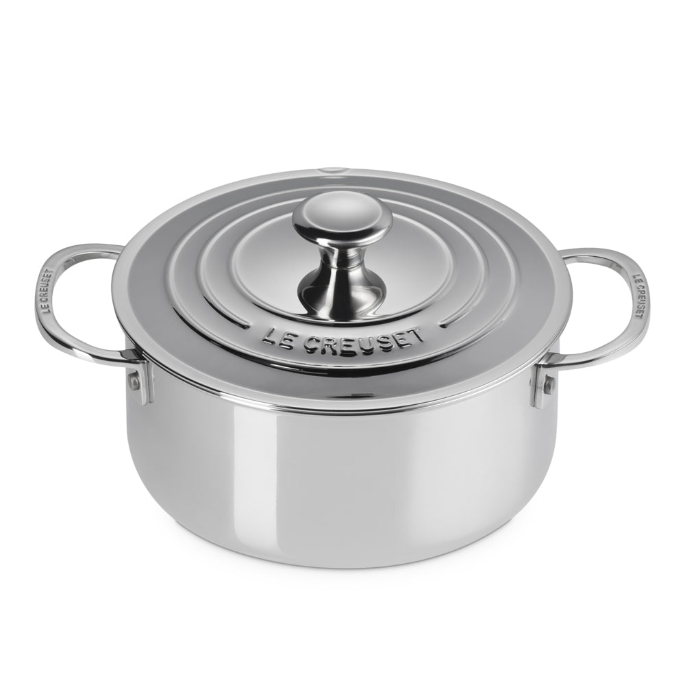 Le Creuset Evolution Set Pentole e Padelle In Acciaio Inox Set 4 Pz