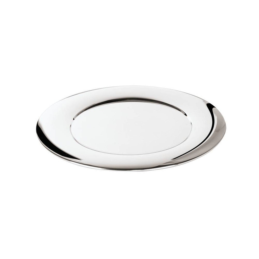 32 cm - Sambonet Sphera Piatto Presentazione In Acciaio Inox