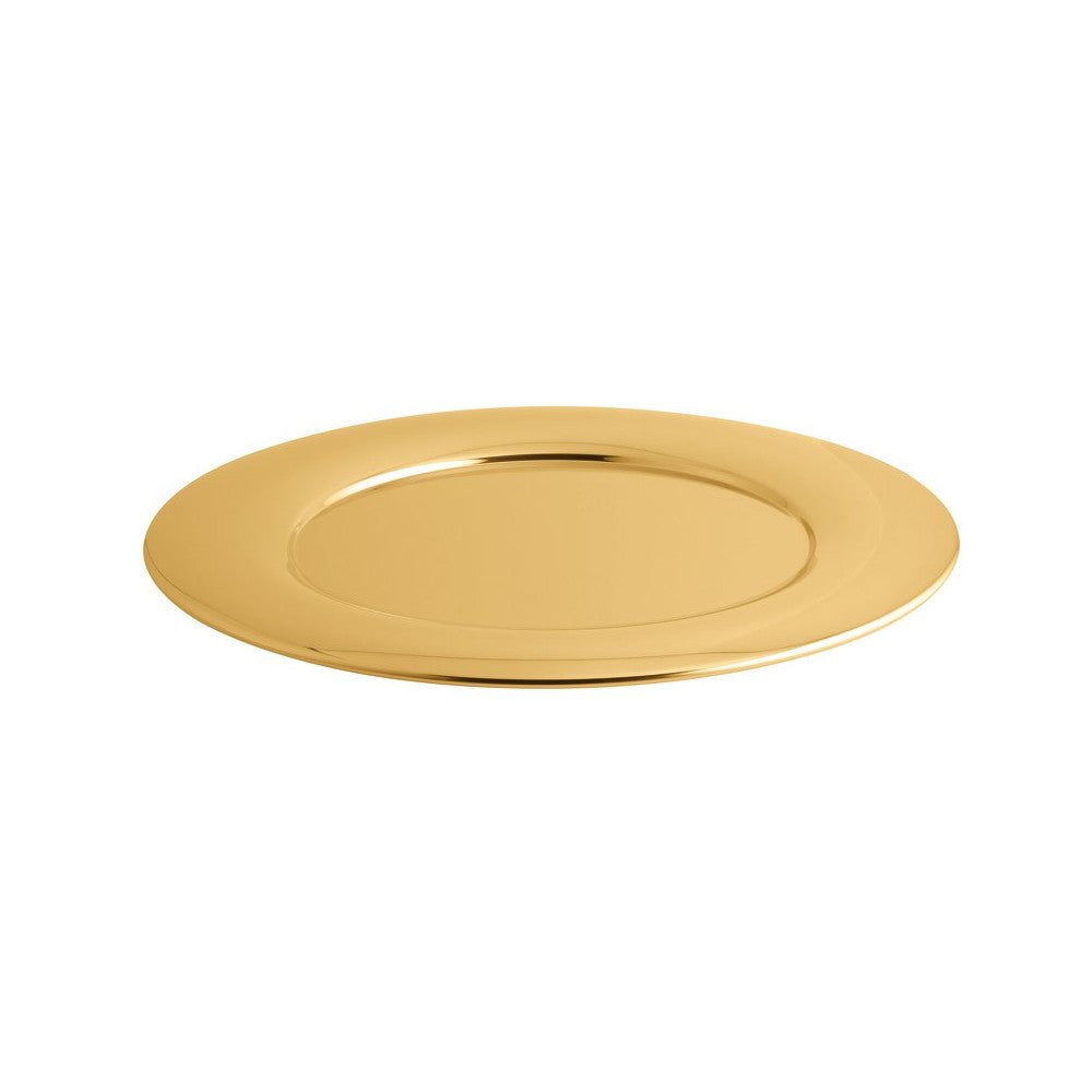 32 cm - Sambonet Sphera Piatto Presentazione In Acciaio Inox