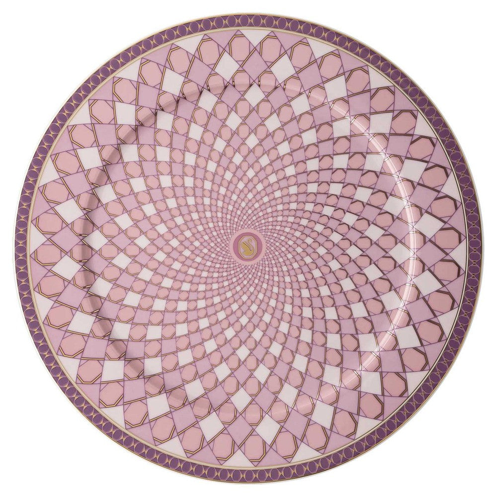 33.1 cm - Swarovski x Rosenthal Signum Piatto Presentazione In Porcellana
