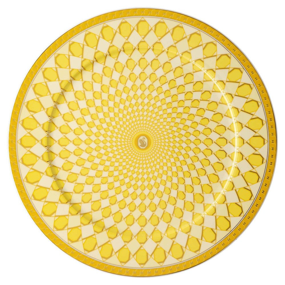 33.1 cm - Swarovski x Rosenthal Signum Piatto Presentazione In Porcellana