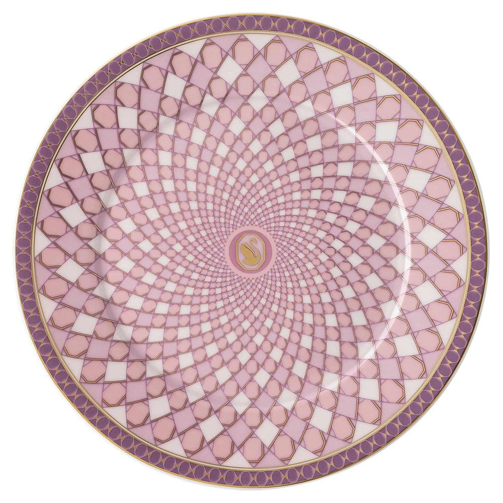 18.1 cm - Swarovski x Rosenthal Signum Piatto Pane In Porcellana