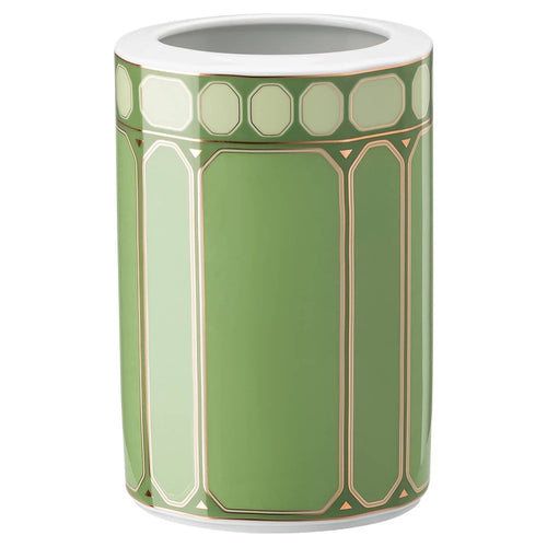 15.1 cm - Swarovski x Rosenthal Signum Vaso Cilindrico In Porcellana
