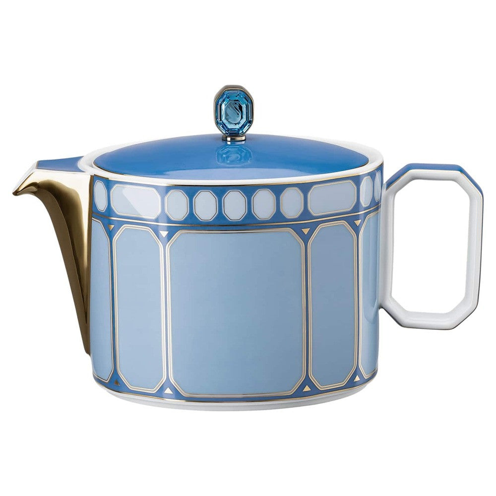 75 cl - Swarovski x Rosenthal Signum Teiera In Porcellana
