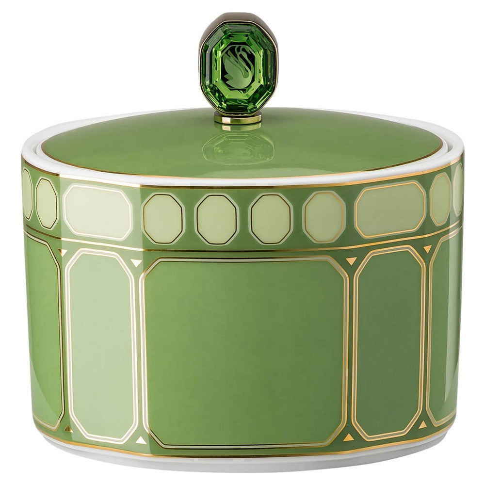 22 cl - Swarovski x Rosenthal Signum Zuccheriera In Porcellana
