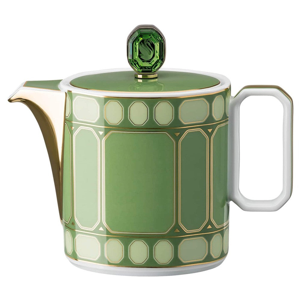 19 cl - Swarovski x Rosenthal Signum Lattiera In Porcellana