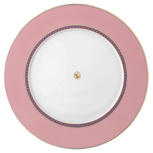 28.8 cm - Swarovski x Rosenthal Signum Piatto Piano In Porcellana