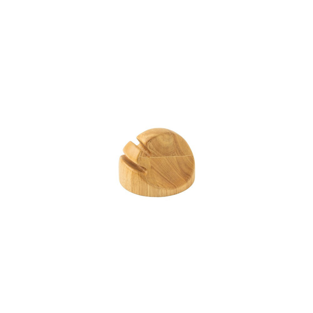 14.0x14.0 cm - Sambonet Radici Supporto Per Cloche In Legno Di Gomma