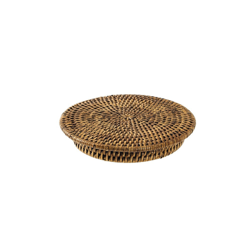 20 cm - Sambonet Radici Alzata Piatto Torta In Rattan
