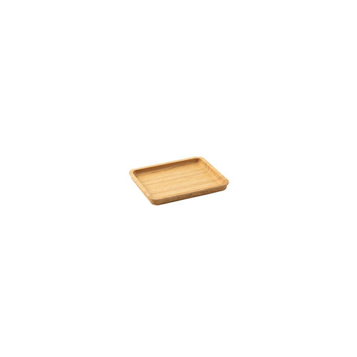 19.8x16.2 cm - Sambonet Radici Inserto Vassoio Rettangolare In Legno Di Gomma