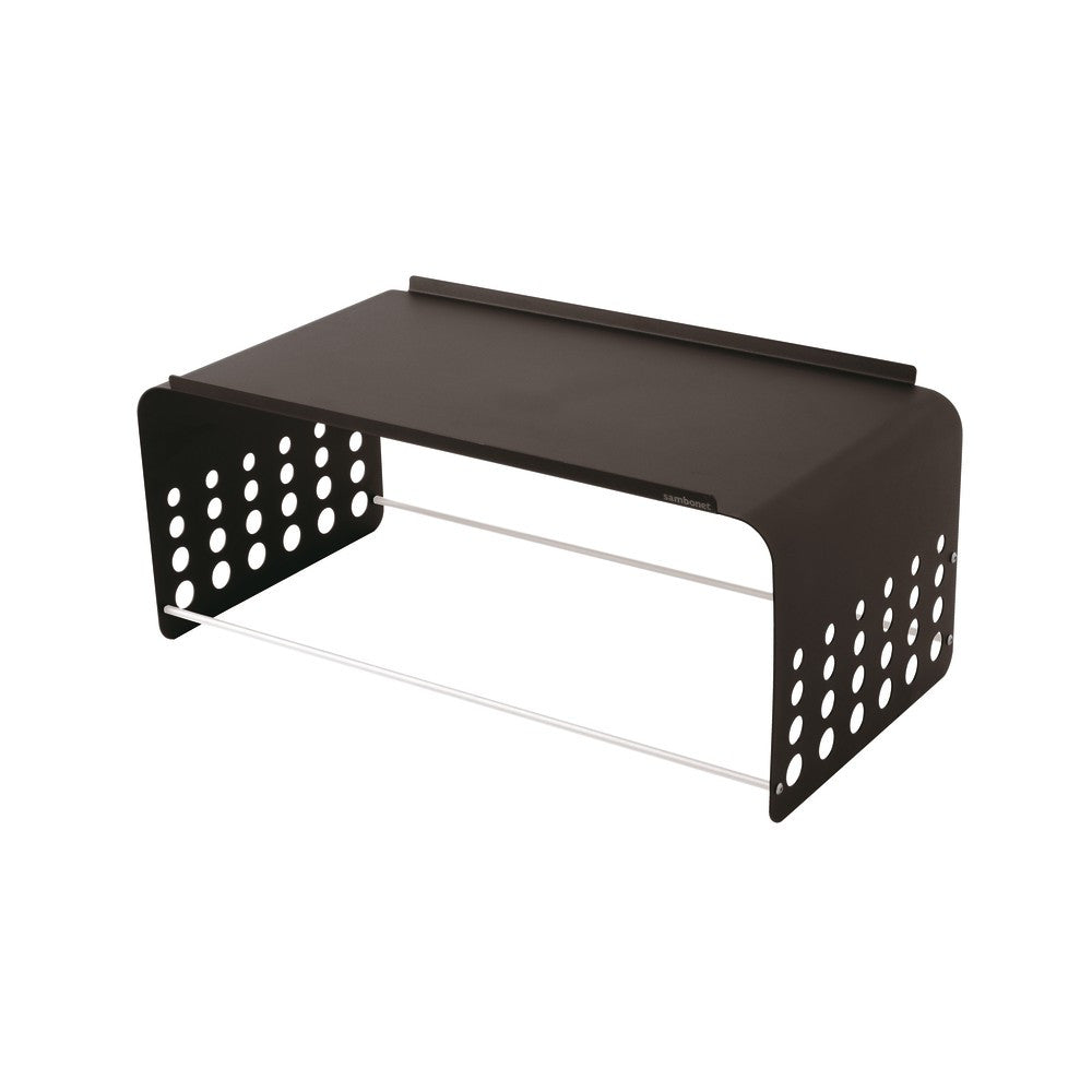 62.3x33.3 cm - Sambonet Radici Alzata Buffet Rettangolare In Acciaio Inox