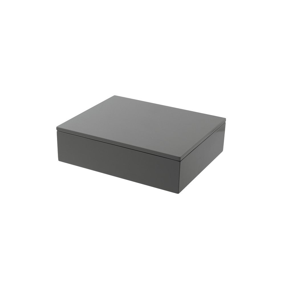 32.5x26.5 cm - Sambonet Radici Contenitore Rettangolare In Legno Laminato