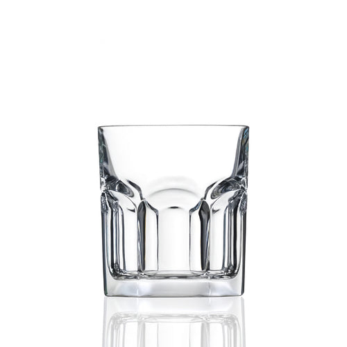 32.7 cl - RCR Cristalleria Italiana Hosteria Bicchiere Whisky DOF In Vetro Cristallino Luxion Set 6 Pz