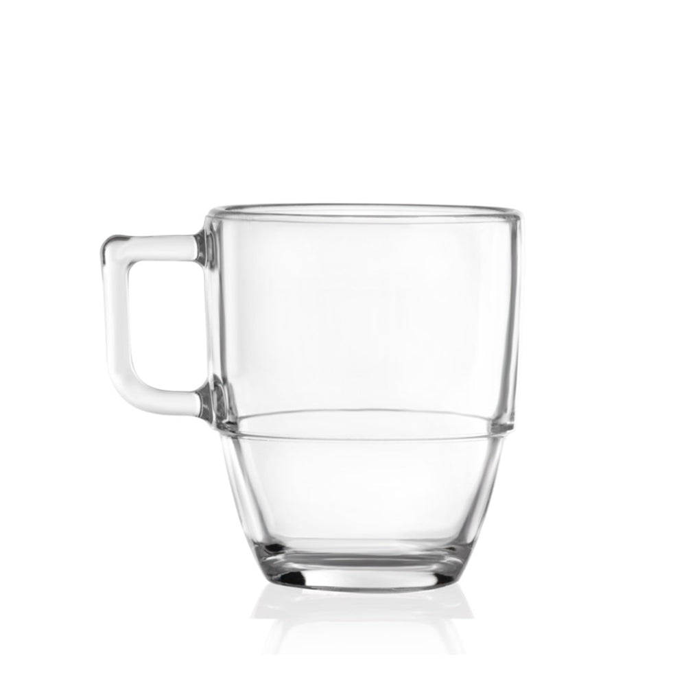 35 cl - Café americano taza cappuccino de vidrio - Set 6 pzs