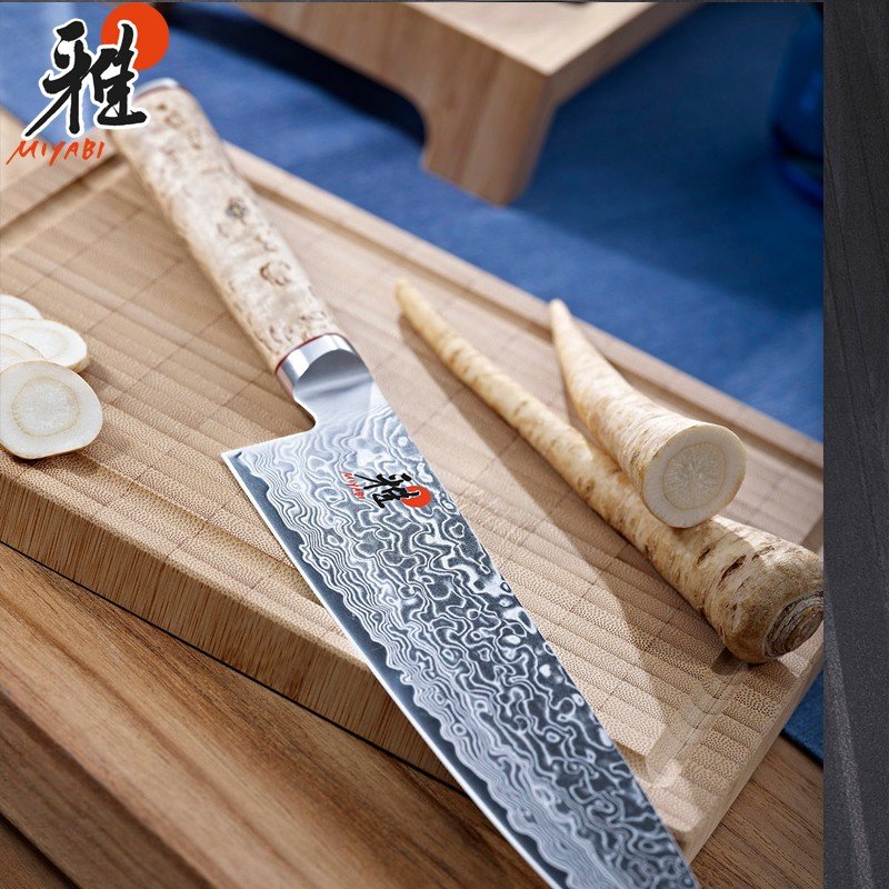 Zwilling Miyabi 5000Mcd Coltello Santoku In Acciaio Inox
