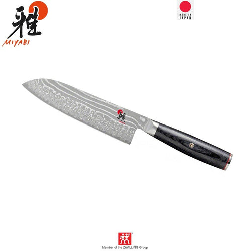 18 Cm Zwilling Miyabi 5000Fcd Coltello Santoku In Acciaio Inox