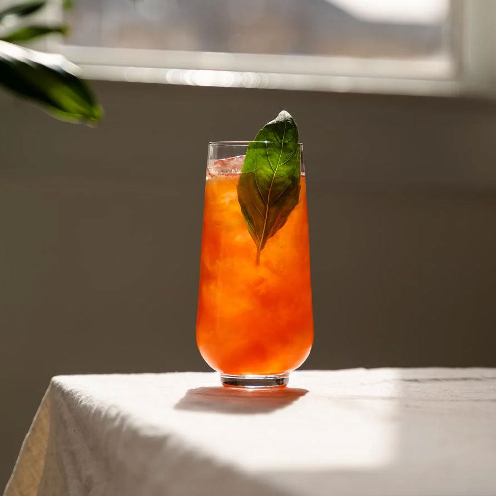 42.5 cl - Nude Hepburn Bicchieri Cocktail Long Drink In Vetro Set 6 Pz