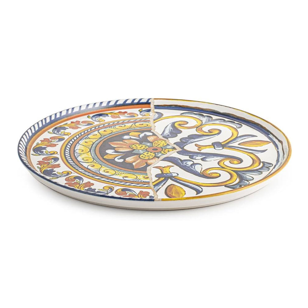 H&H Positano Piatto Piano In Stoneware Set 6 Pz