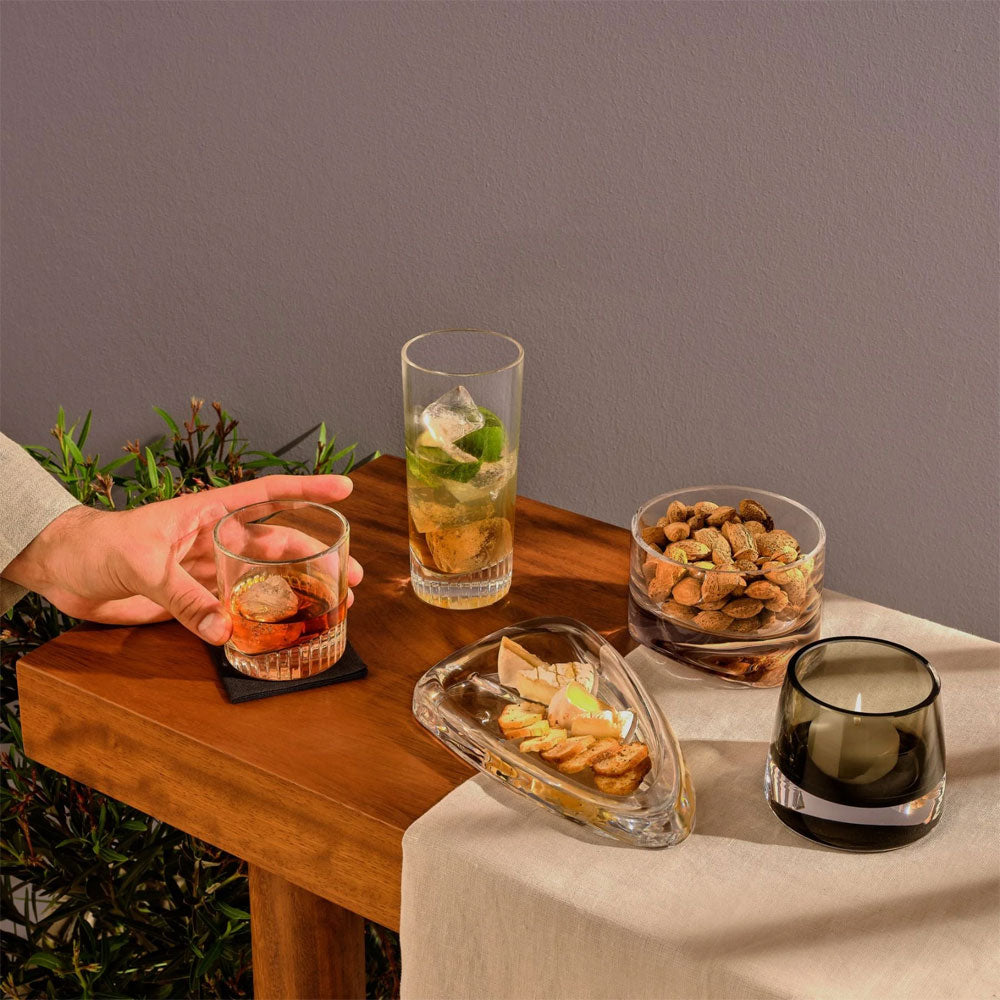45 cl - Nude Caldera Bicchiere Cocktail Highball - In Vetro - Set 6 Pz