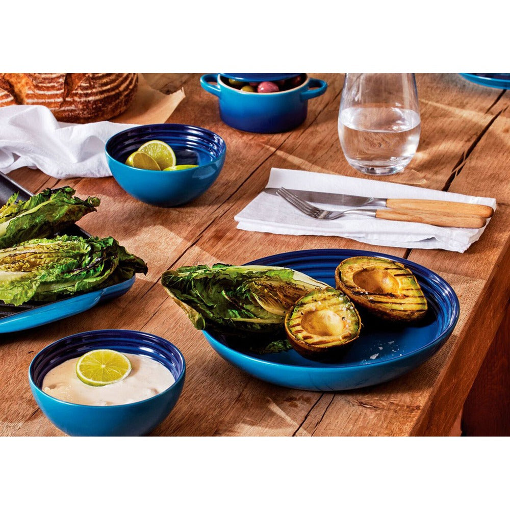 22 cm - Le Creuset Arte Della Tavola Vancouver Piatto Fondo In Gres Vetrificato