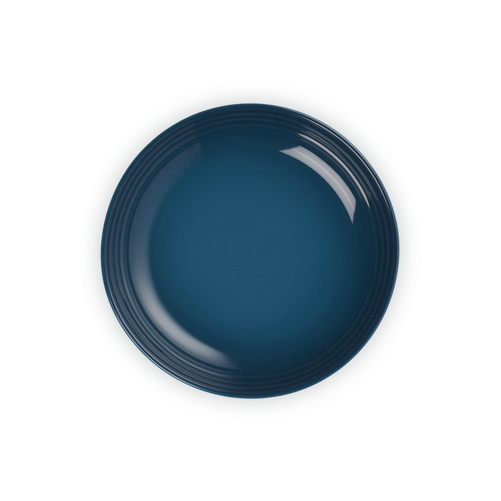 22 cm - Le Creuset Arte Della Tavola Vancouver Piatto Fondo In Gres Vetrificato