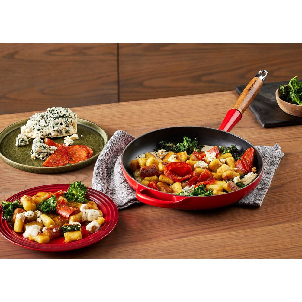 22 cm - Le Creuset Arte Della Tavola Vancouver Piatto Frutta In Gres Vetrificato