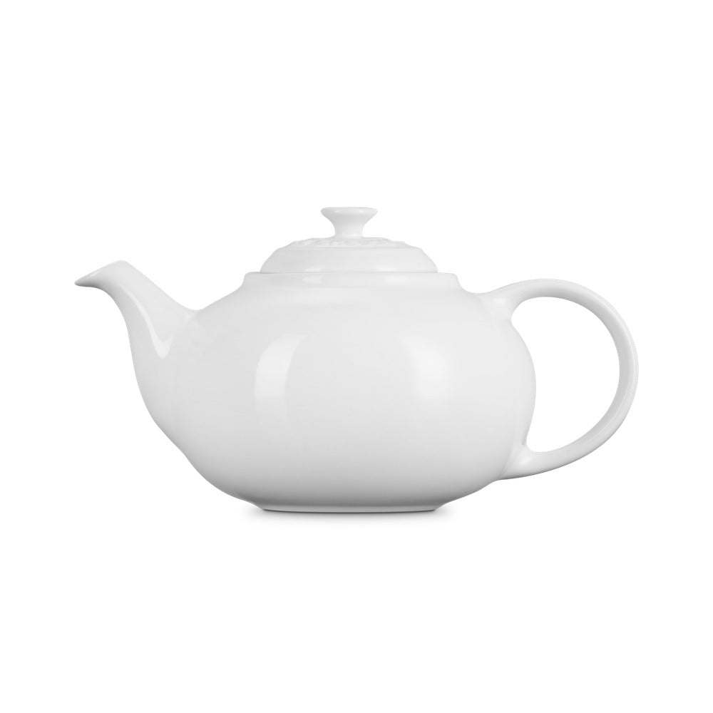 1.3 L - Le Creuset Classic Teiera In Gres Vetrificato Con Infusore Metallico