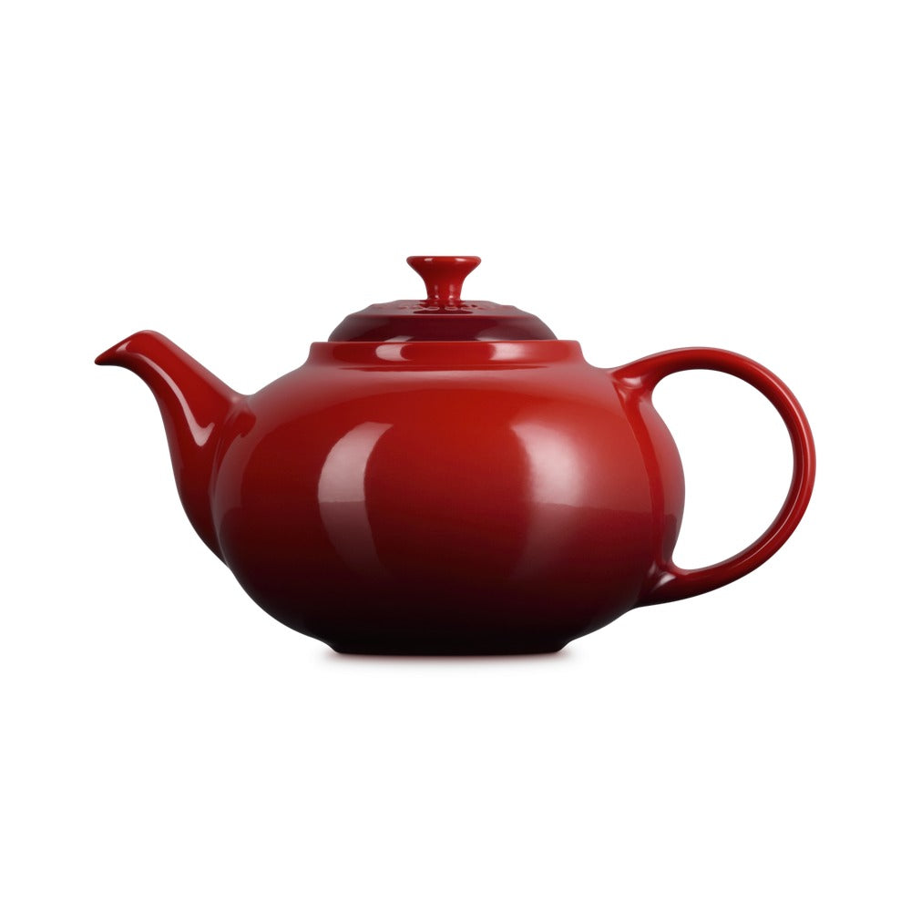 1.3 L - Le Creuset Classic Teiera In Gres Vetrificato Con Infusore Metallico