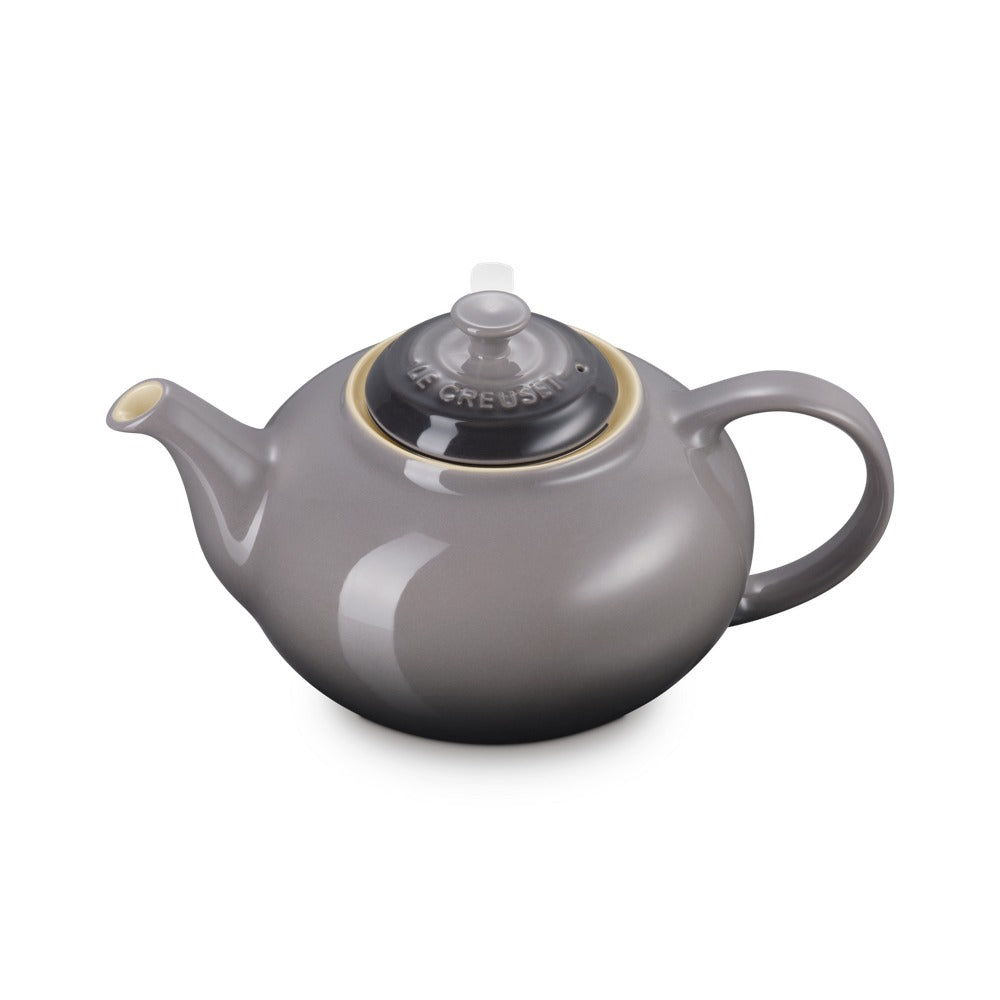 1.3 L - Le Creuset Classic Teiera In Gres Vetrificato Con Infusore Metallico