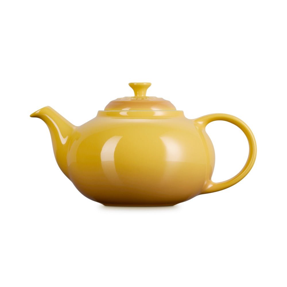 1.3 L - Le Creuset Classic Teiera In Gres Vetrificato Con Infusore Metallico