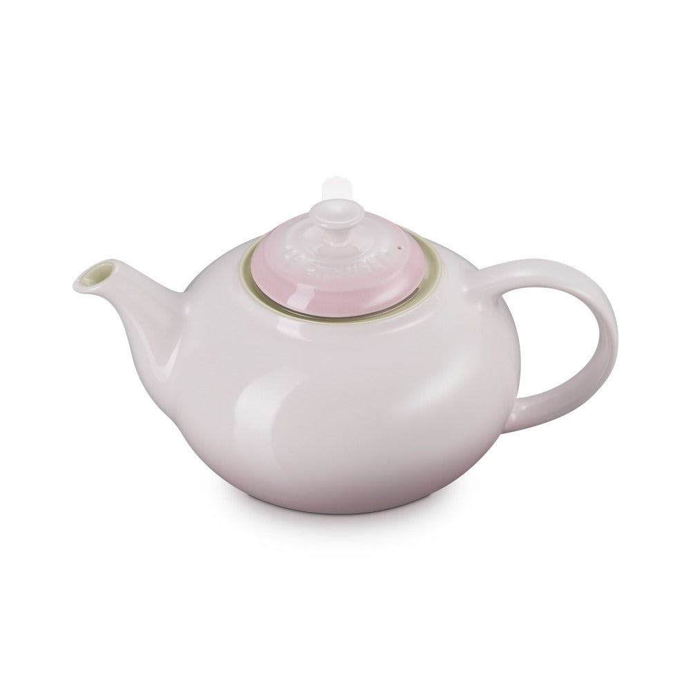 1.3 L - Le Creuset Classic Teiera In Gres Vetrificato Con Infusore Metallico