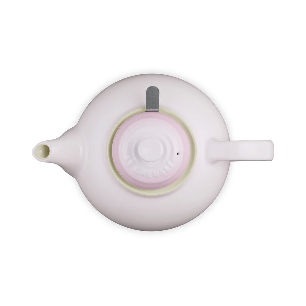 1.3 L - Le Creuset Classic Teiera In Gres Vetrificato Con Infusore Metallico
