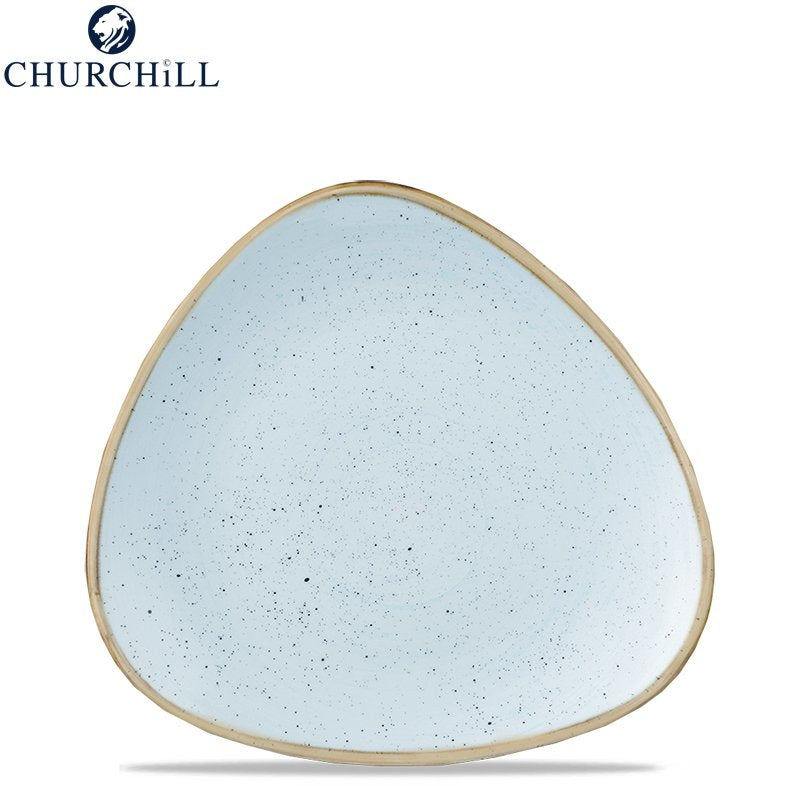 Churchill Stonecast Servizio Piatti Triangolare In Porcellana Vetrificata Set 12 Pz