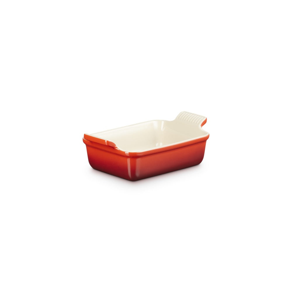 19x13 cm - Le Creuset Tradition Pirofila Rettangolare In Gres Vetrificato