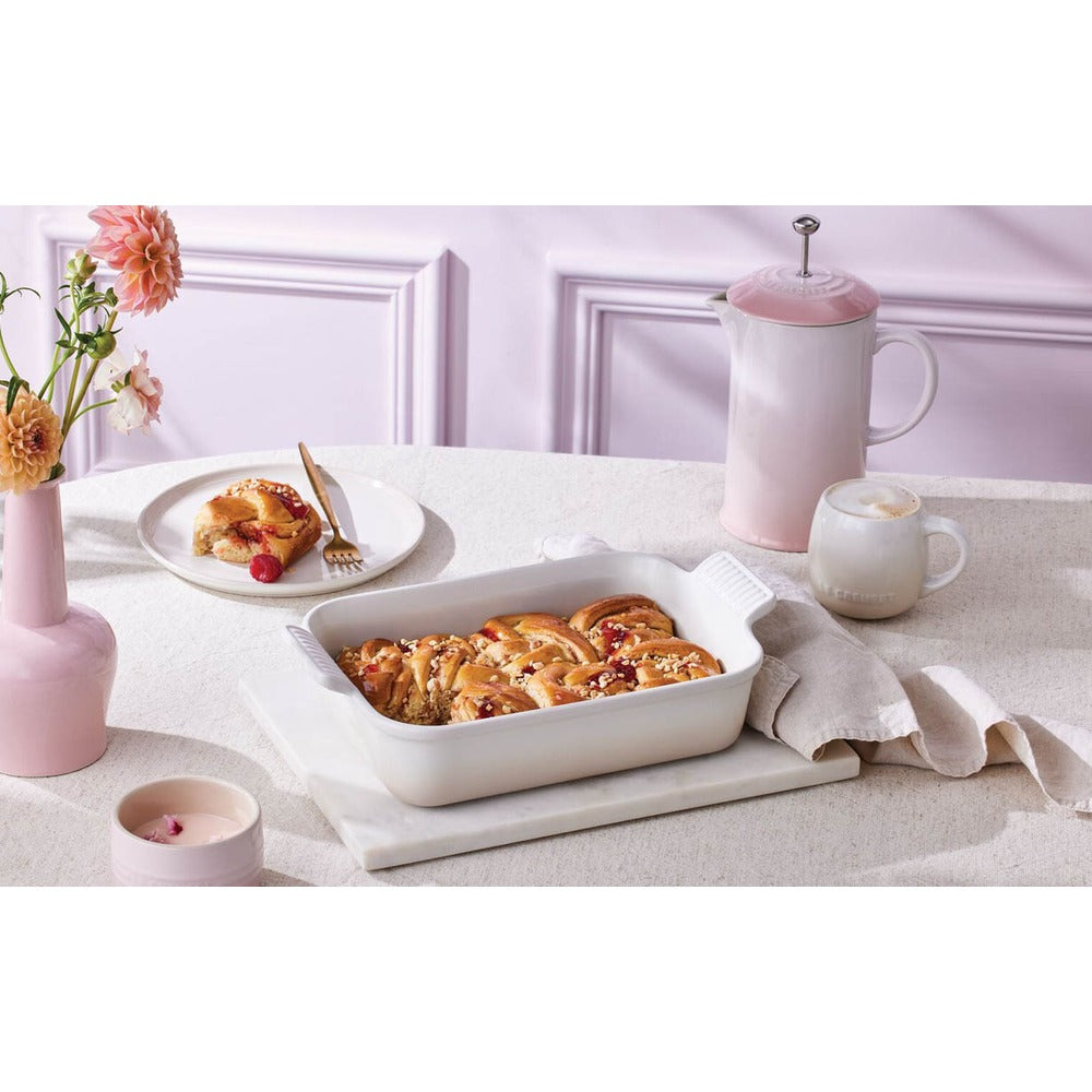 19x13 cm - Le Creuset Tradition Pirofila Rettangolare In Gres Vetrificato