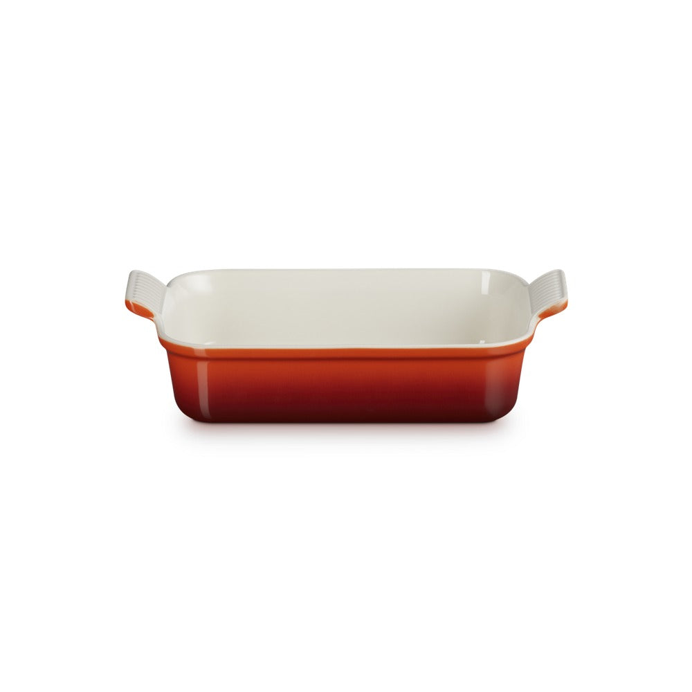 26x17 cm - Le Creuset Tradition Pirofila Rettangolare In Gres Vetrificato