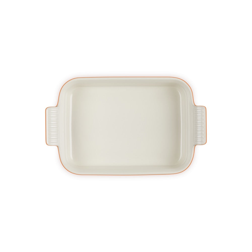 26x17 cm - Le Creuset Tradition Pirofila Rettangolare In Gres Vetrificato