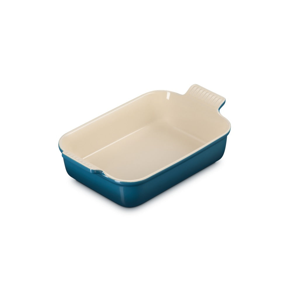 26x17 cm - Le Creuset Tradition Pirofila Rettangolare In Gres Vetrificato