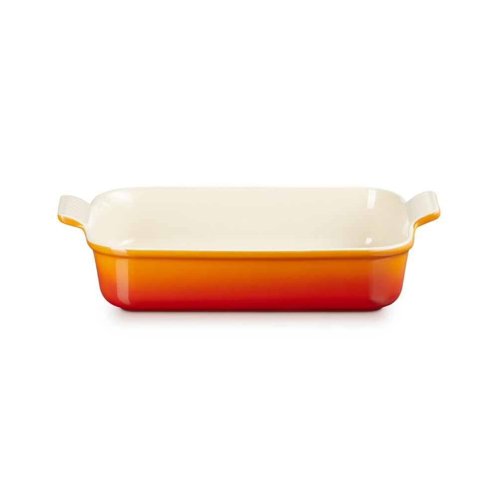32x24 cm - Le Creuset Tradition Pirofila Rettangolare In Gres Vetrificato
